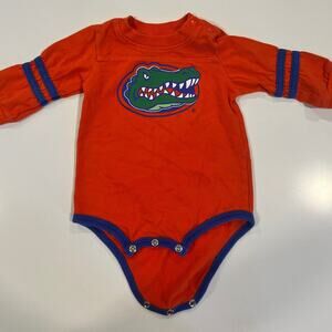 Florida Gators Kid Athlete Long Sleeved Football Size 3-6 months